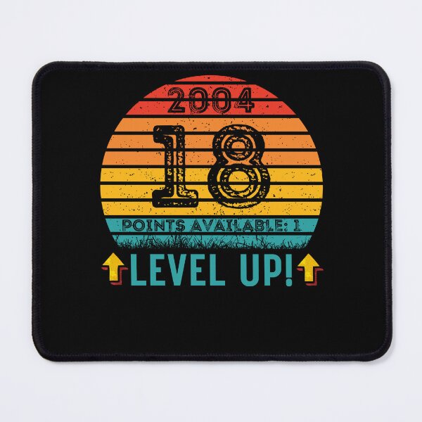 Item preview, 18 Year Old Birthday Gift Level UP 2004 designed and sold by UniqueBPresent.