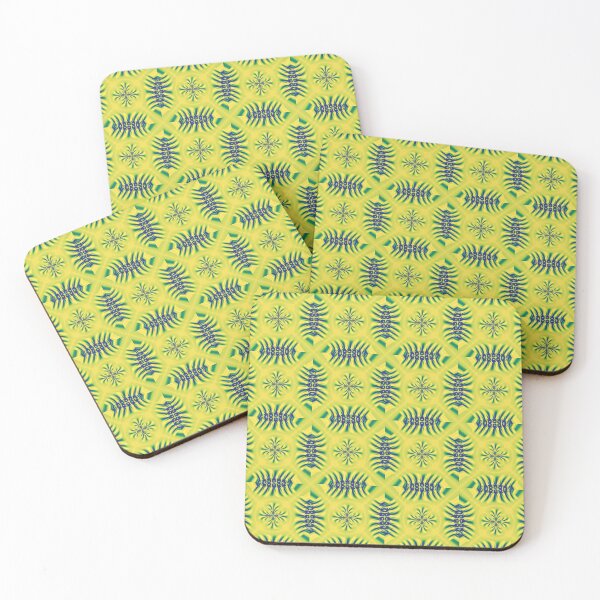 Item preview, Fish spines green pattern designed and sold by Gaspar Avila.