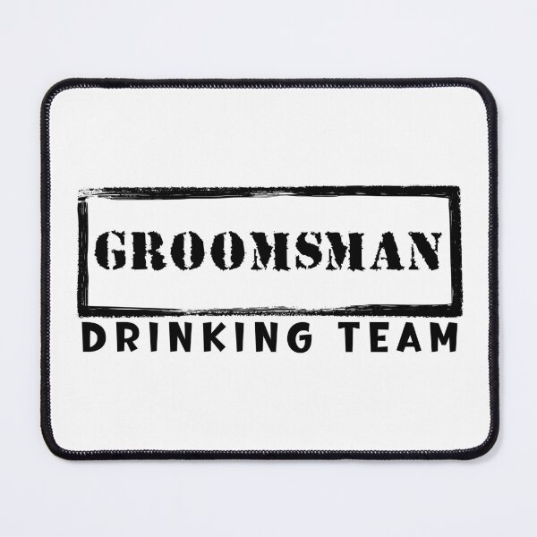 Item preview, Groom'sman Drinking Team Wedding Design designed and sold by LJ4EVER.