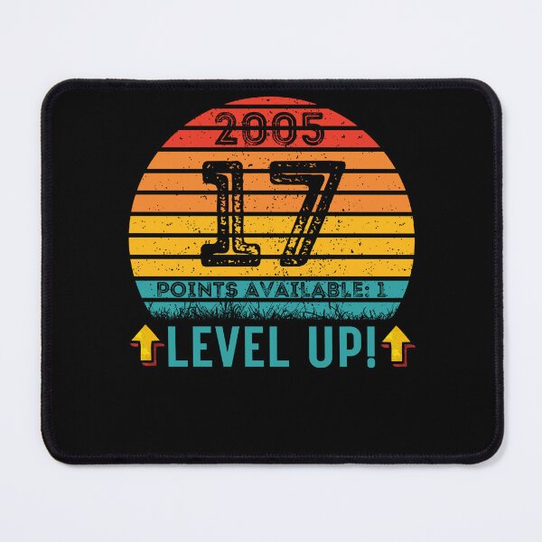 Item preview, 17 Year Old Birthday Gift Level UP 2005 designed and sold by UniqueBPresent.