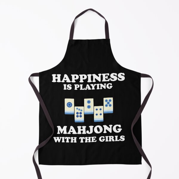Item preview, Happiness Is Playing Mahjong designed and sold by SRCreativity.