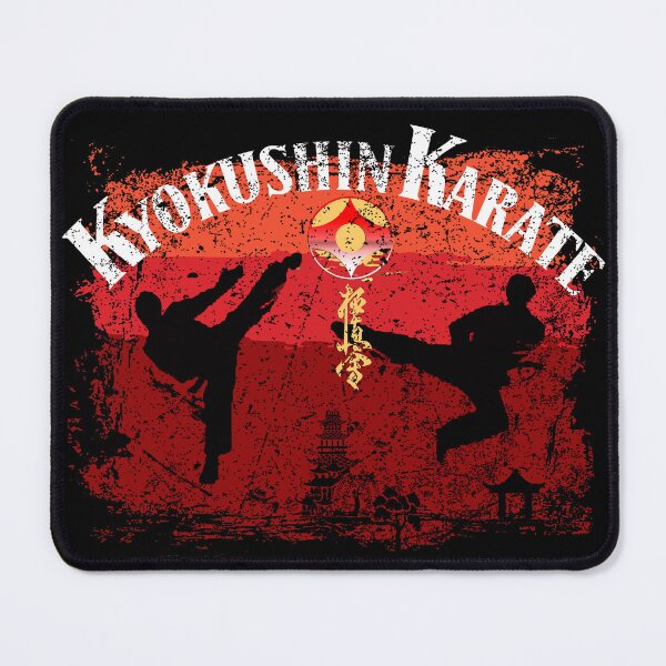 Item preview, Age Worn Vintage Kyokushin Karate Dojo Sign, Retro Martial Arts Design designed and sold by Zanshin-Art.