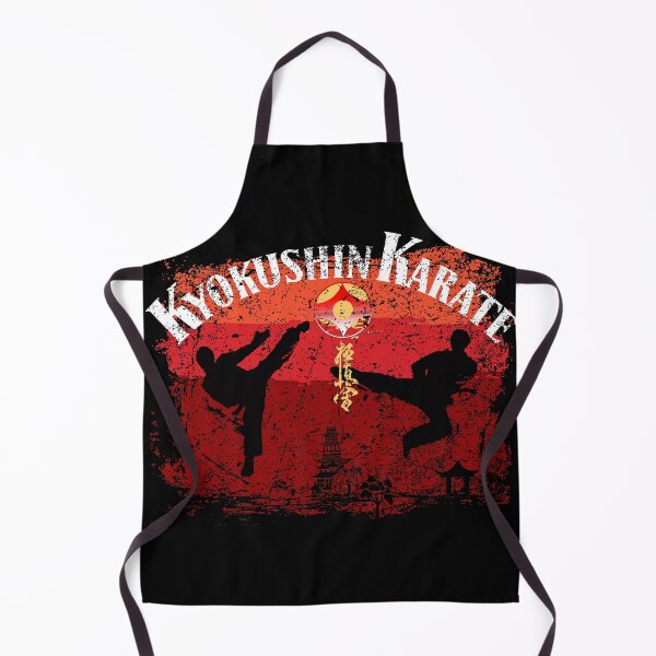 Item preview, Age Worn Vintage Kyokushin Karate Dojo Sign, Retro Martial Arts Design designed and sold by Zanshin-Art.