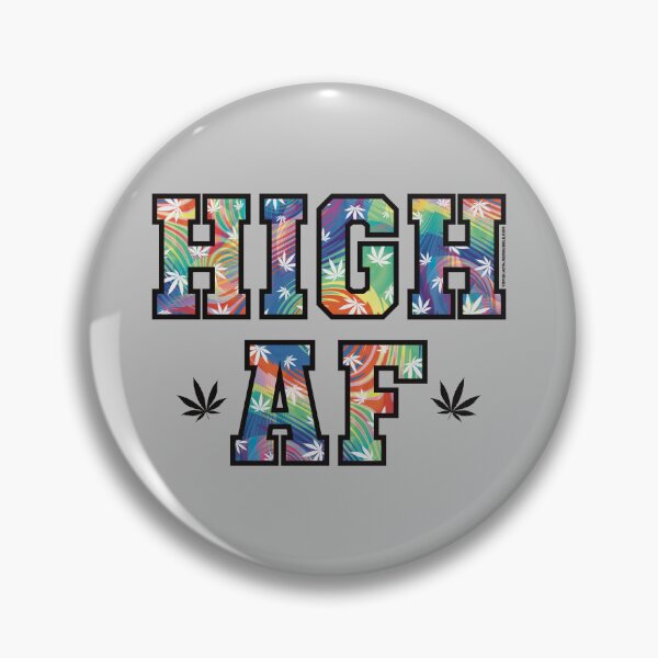 Item preview, High af pot leaf pattern swirly rainbow  designed and sold by YomeHayin.