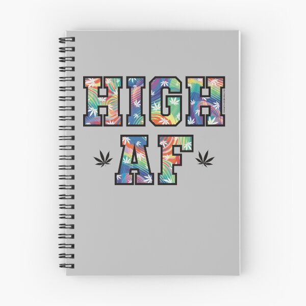 Item preview, High af pot leaf pattern swirly rainbow  designed and sold by YomeHayin.