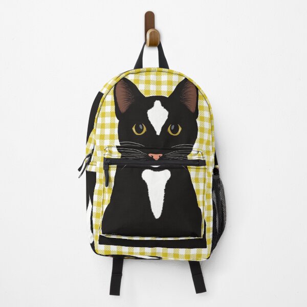 Item preview, Hey! What are you doing? The Cute Black tuxedo cat is watching you. designed and sold by marina63.
