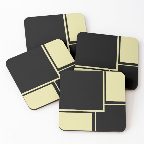 Item preview, Geometric Pattern, Black and Yellow designed and sold by AuroraPinto.
