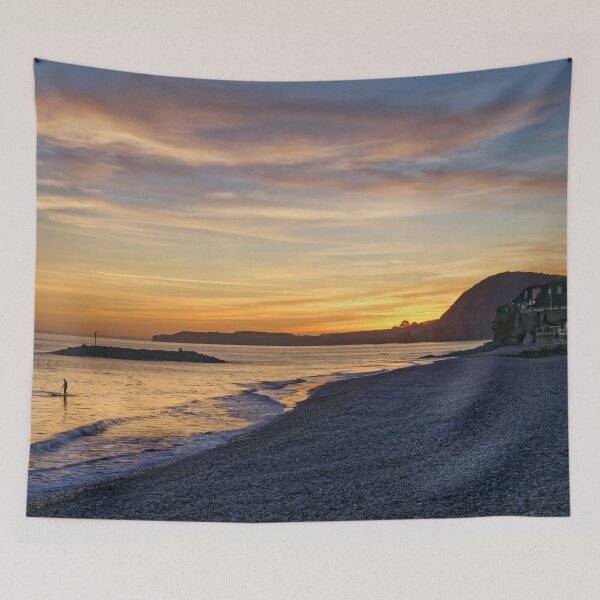 Item preview, Sidmouth Sunset designed and sold by galpinimages.