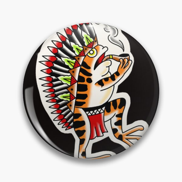 Item preview, Indian Frog Traditional Tattoo designed and sold by rafaelwolf.