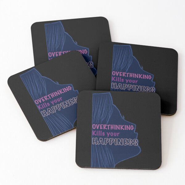 Item preview, Overthinking kills your happiness designed and sold by orchidgd.