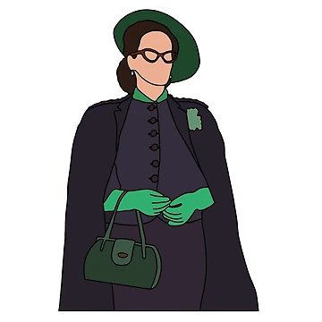 Artwork thumbnail, Mildred Ratched by Stickersbytrin :)