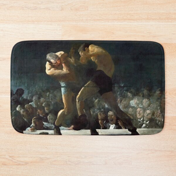 Item preview, Club Night (1907) painting in high resolution by George Wesley Bellows designed and sold by krh327.