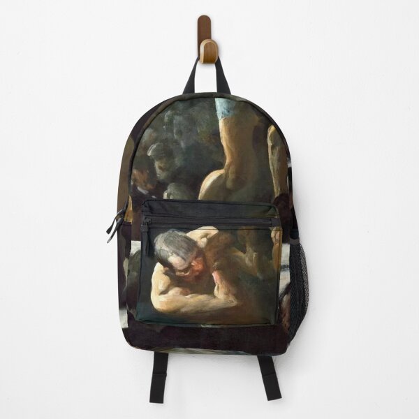 Item preview, Club Night (1907) painting in high resolution by George Wesley Bellows designed and sold by krh327.