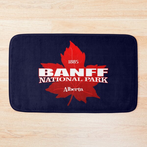 Item preview, Banff National Park (maple leaf) designed and sold by curranmorgan.