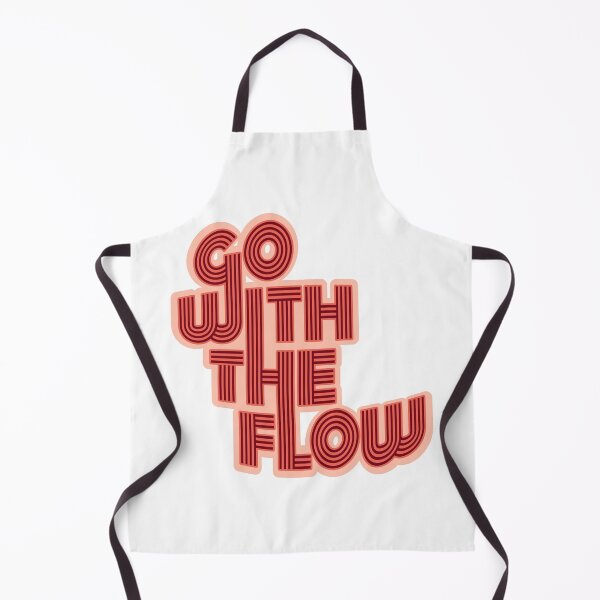 Item preview, Go With The Flow Typography Print designed and sold by ciderdesign.