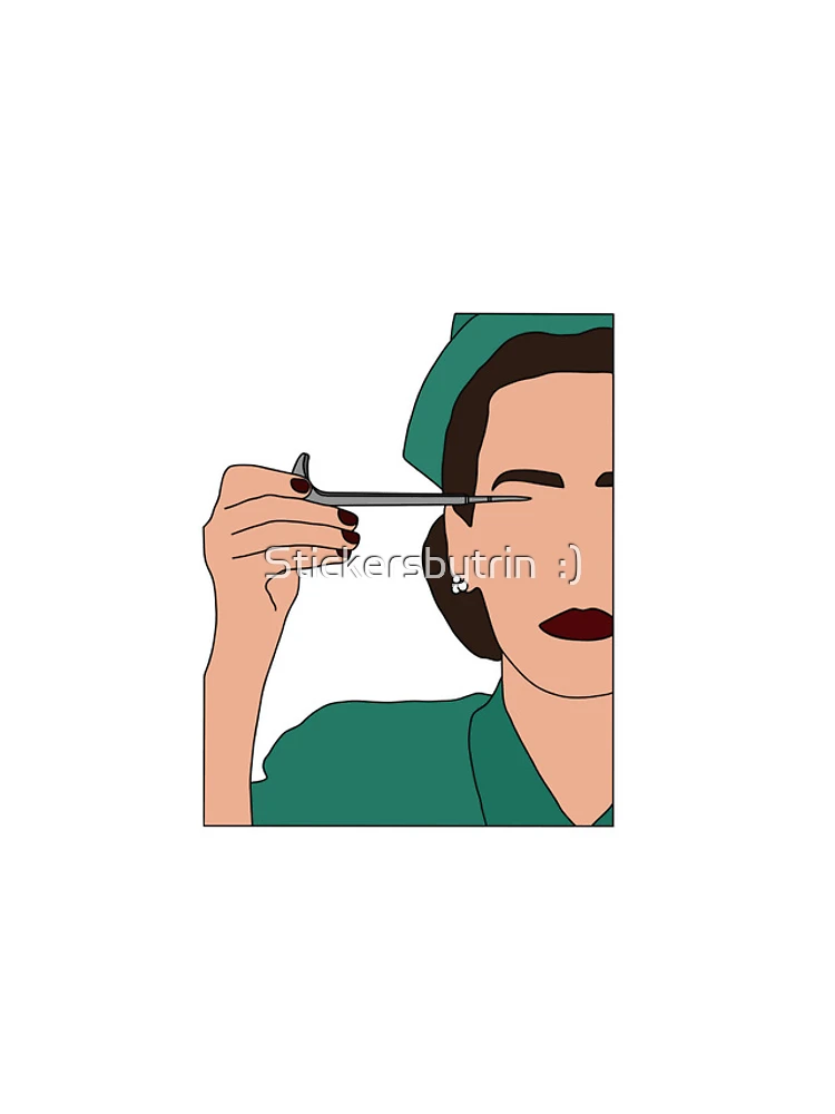 Thumbnail 4 of 4, iPhone Case, Mildred Ratched  designed and sold by Stickersbytrin  :).