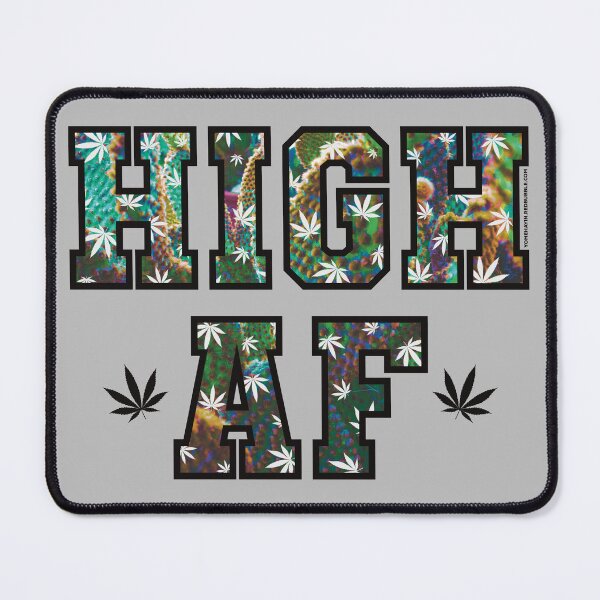 Item preview, High af pot leaf pattern green abstract designed and sold by YomeHayin.
