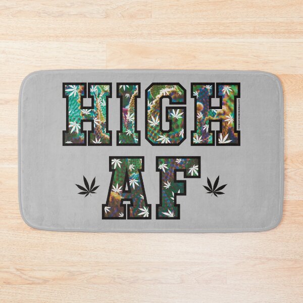 Item preview, High af pot leaf pattern green abstract  designed and sold by YomeHayin.