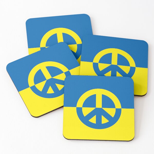 Item preview, Peace Sign for Ukraine - all proceeds donated designed and sold by UkraineCourage.