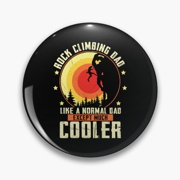 Item preview, Rock Climbing Dad Much Cooler Scrambling designed and sold by StrongShirts.