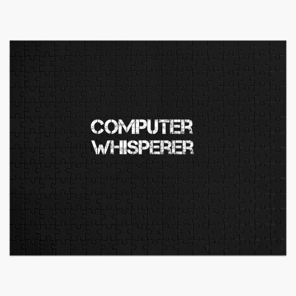 Tech Support Computer Whisperer Jigsaw Puzzle