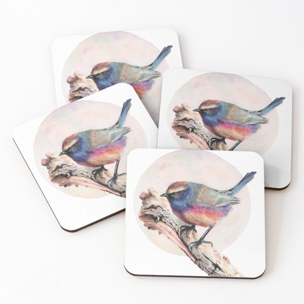 Item preview, Rainbow bird designed and sold by Rainbowcurve.