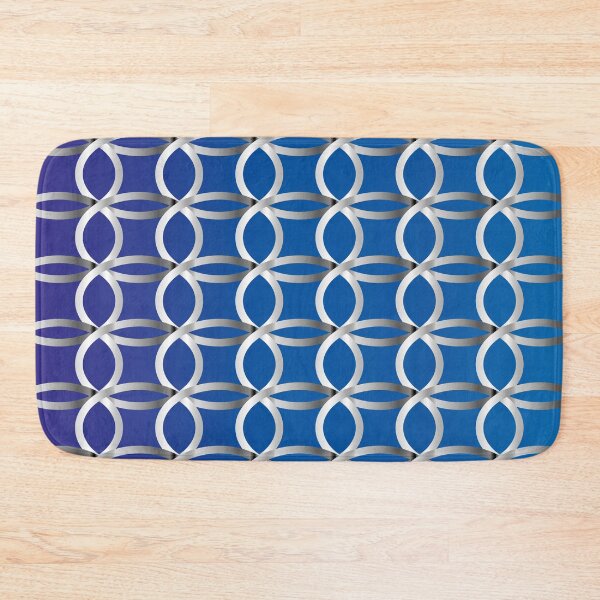 Item preview, Printed in blue and silver tones designed and sold by Martapp.