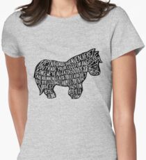 5000 candles in the wind Women's Fitted T-Shirt