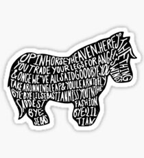 5000 candles in the wind Sticker