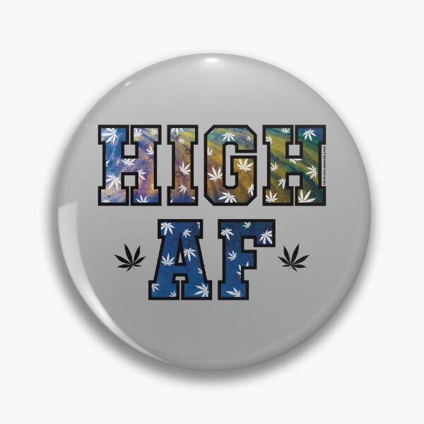 Item preview, High af pot leaf pattern colorful drip designed and sold by YomeHayin.