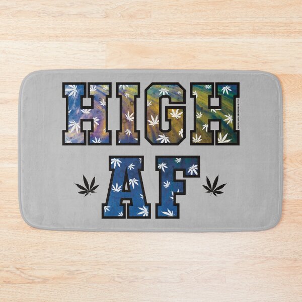 Item preview, High af pot leaf pattern colorful drip designed and sold by YomeHayin.