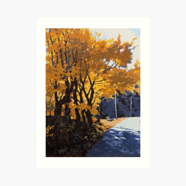 Schwartz Farm Road Art Print