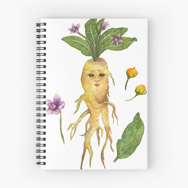 Item preview, Watercolour mandrake spirit designed and sold by Rainbowcurve.