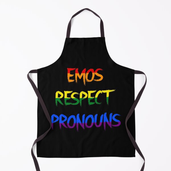 Item preview, Emos Respect Pronouns designed and sold by RevolutionInPaint.