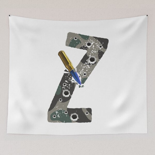 Item preview, Russian Z Letter Army - I stand with Ukraine Military Style - Broken Z designed and sold by Topiest.