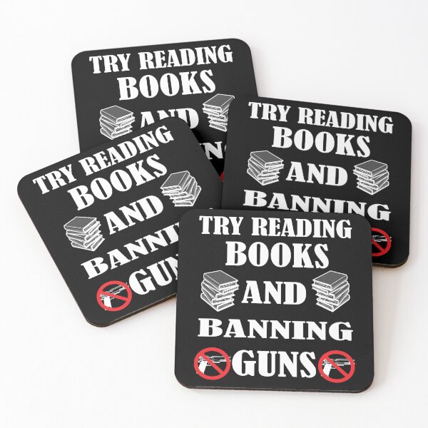 Item preview, Try Reading Books And Banning Guns designed and sold by Social-Equality.