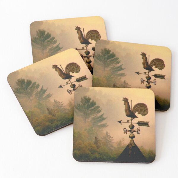 Item preview, Rooster in the mist... designed and sold by Gisele Bedard.