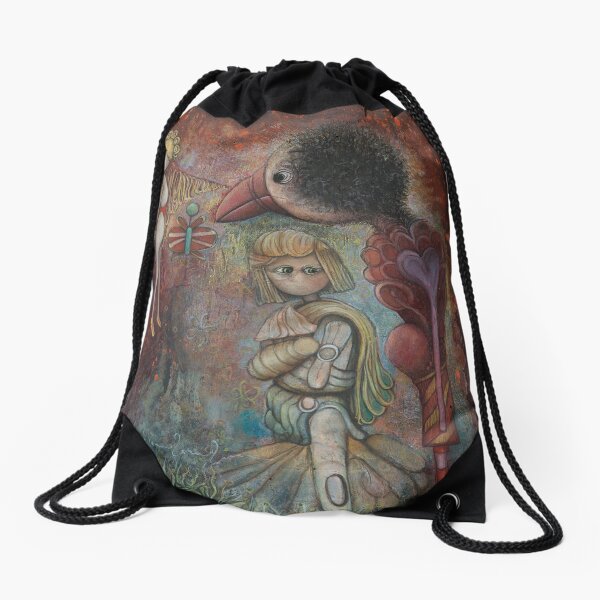 The Touch of Love Drawstring Bag