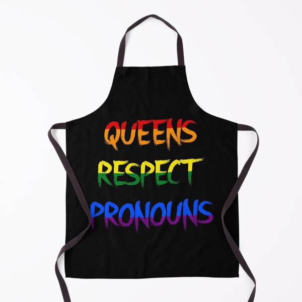 Item preview, Queens Respect Pronouns designed and sold by RevolutionInPaint.
