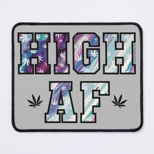 Item preview, High af pot leaf pattern paint streaks designed and sold by YomeHayin.