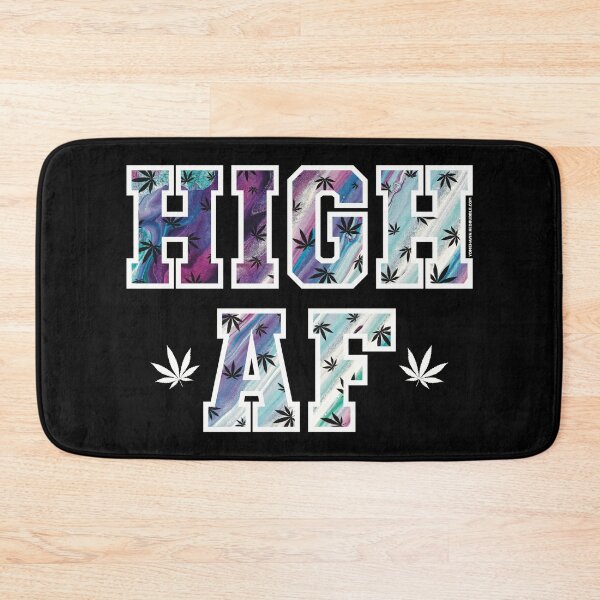 Item preview, High af pot leaf pattern paint streaks designed and sold by YomeHayin.
