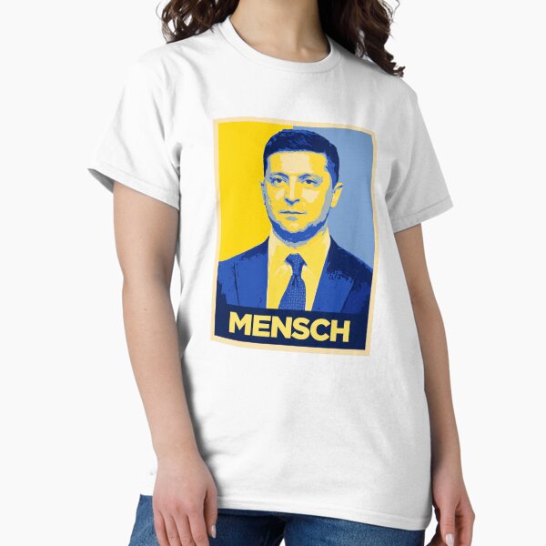Item preview, Zelensky: Mensch - all proceeds donated designed and sold by UkraineCourage.