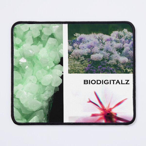 Item preview, Crystals and Botanicals Ethereal Bioart designed and sold by BioDigital-Jazz.