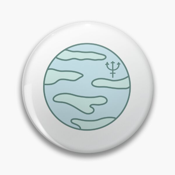 Item preview, neptune (with planet sign) designed and sold by rosecolashop.