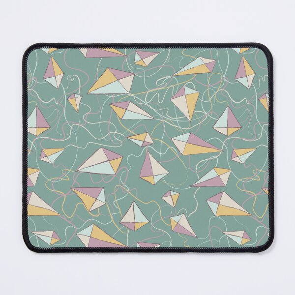 Item preview, Whimsical Colourful Flying Kite Pastel Pattern designed and sold by haximica.