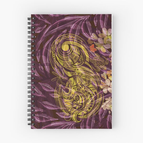 Item preview, Abstract Hawaiian Tropical With Gold Tribal Overlay  designed and sold by sunnthreads.