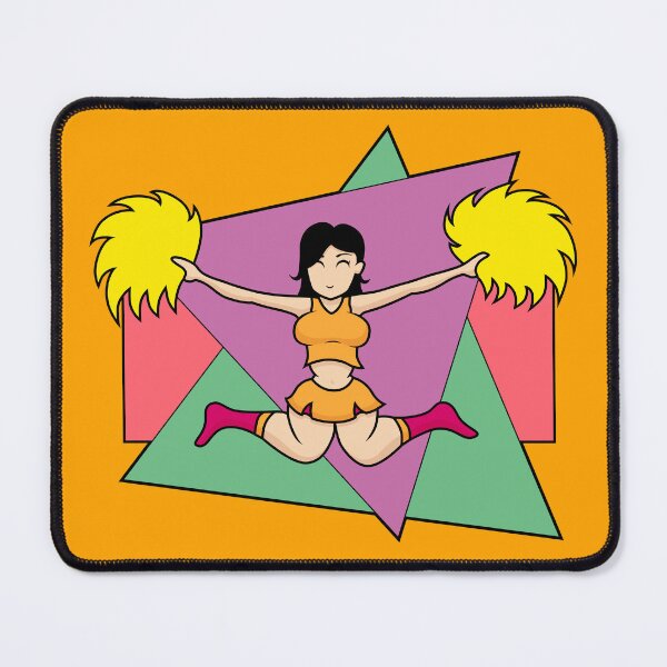 Item preview, Cartoon Cheerleader designed and sold by delightedtodraw.