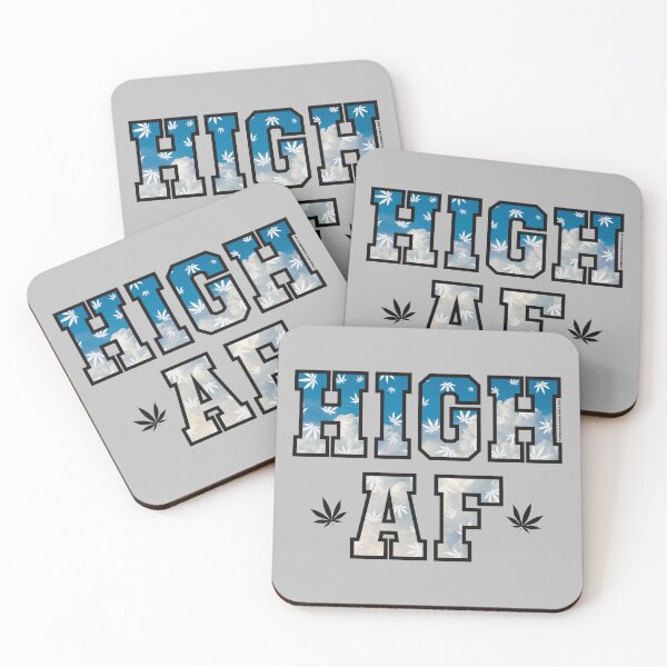 Item preview, High af pot leaf pattern clouds designed and sold by YomeHayin.