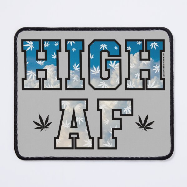 Item preview, High af pot leaf pattern clouds designed and sold by YomeHayin.