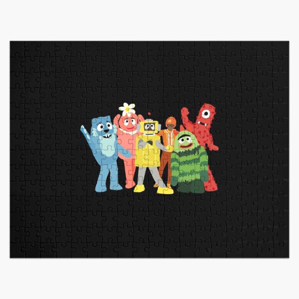 Yo Gabba Gabba Characters Jigsaw Puzzle for Sale by YoGabbaGuru